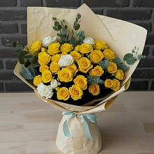 Букет цветов из:  Розы в Абакане