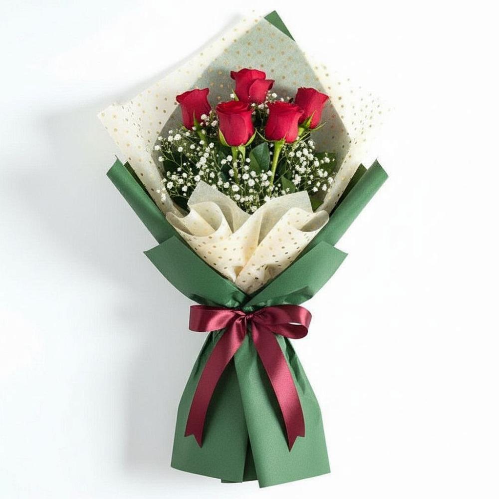 Букет рубиновое очарование в Абакане Букет цветов из: Розы в Абакане