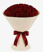 Букет 101 Бордовая роза Блэк Бакарра в Абакане