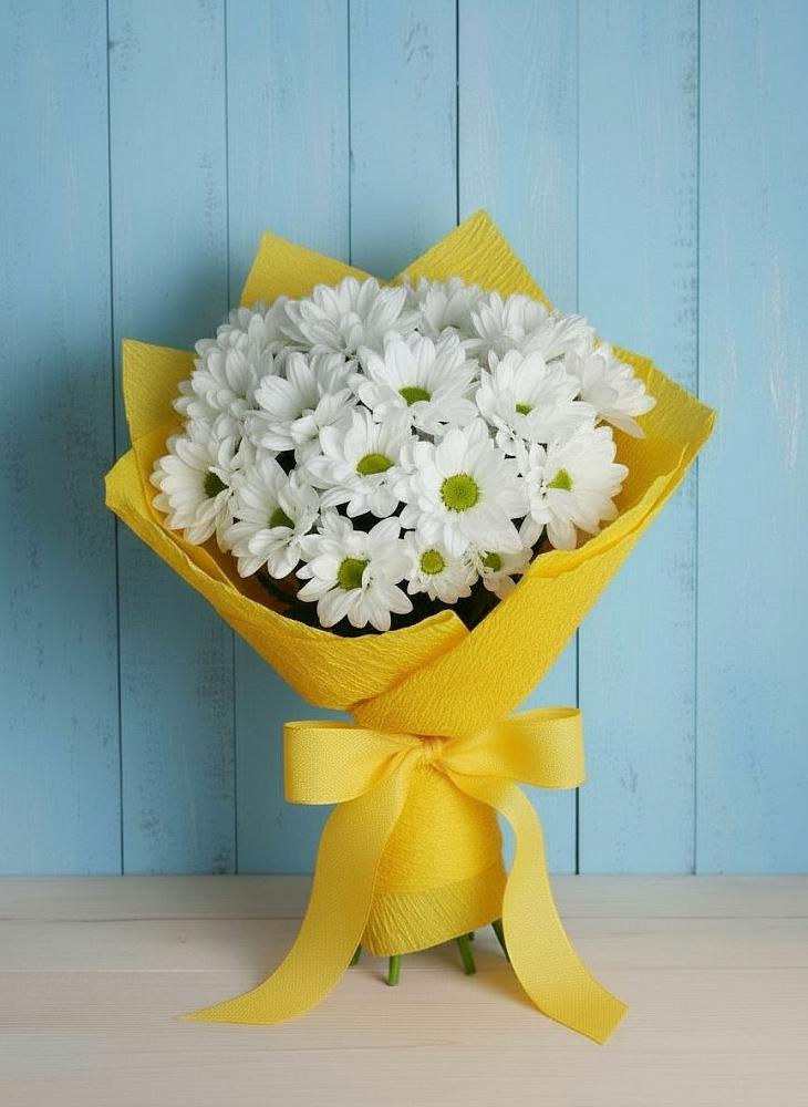 Букет цветов из: Хризантемы в Абакане