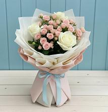 Букет цветов из:  Розы в Абакане