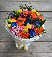 Букет цветов из:  Розы и Хризантемы #REPLACE_PRED# Абакане