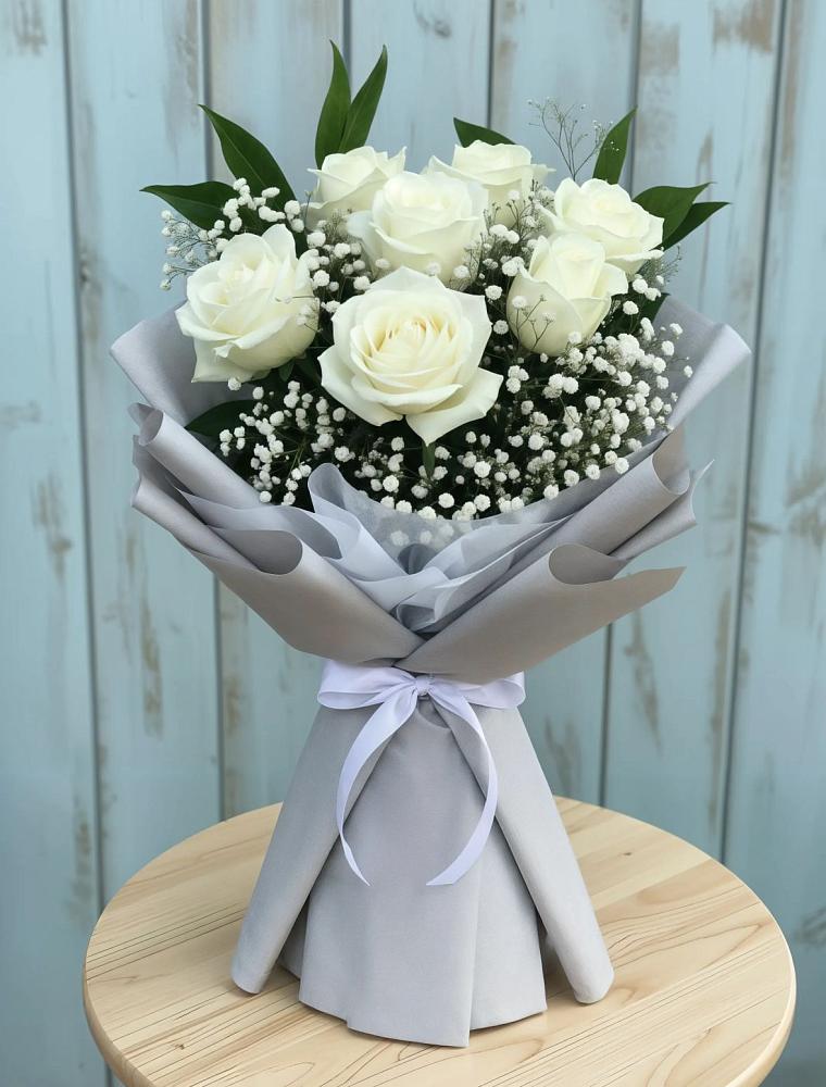 Букет цветов из: Розы в Абакане