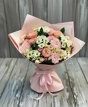 Букет цветов из:  Гвоздики, Розы и Хризантемы #REPLACE_PRED# Абакане