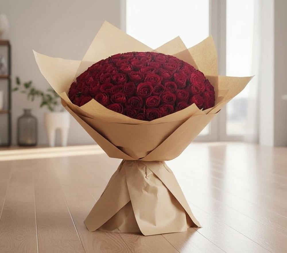 101 Красная роза в Абакане Букет 101 Красная роза в Абакане