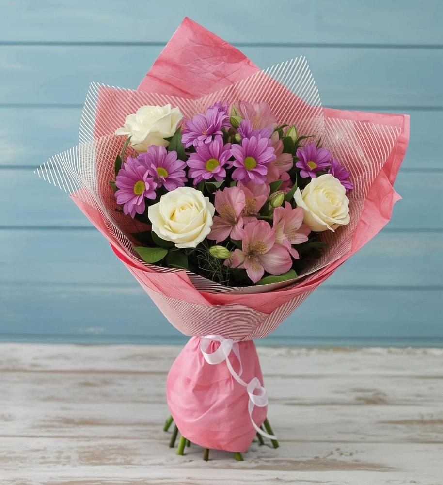 Букет цветов из: Герберы в Абакане