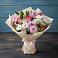 Букет цветов из: Хризантемы, Альстромерии и Розы в Абакане
